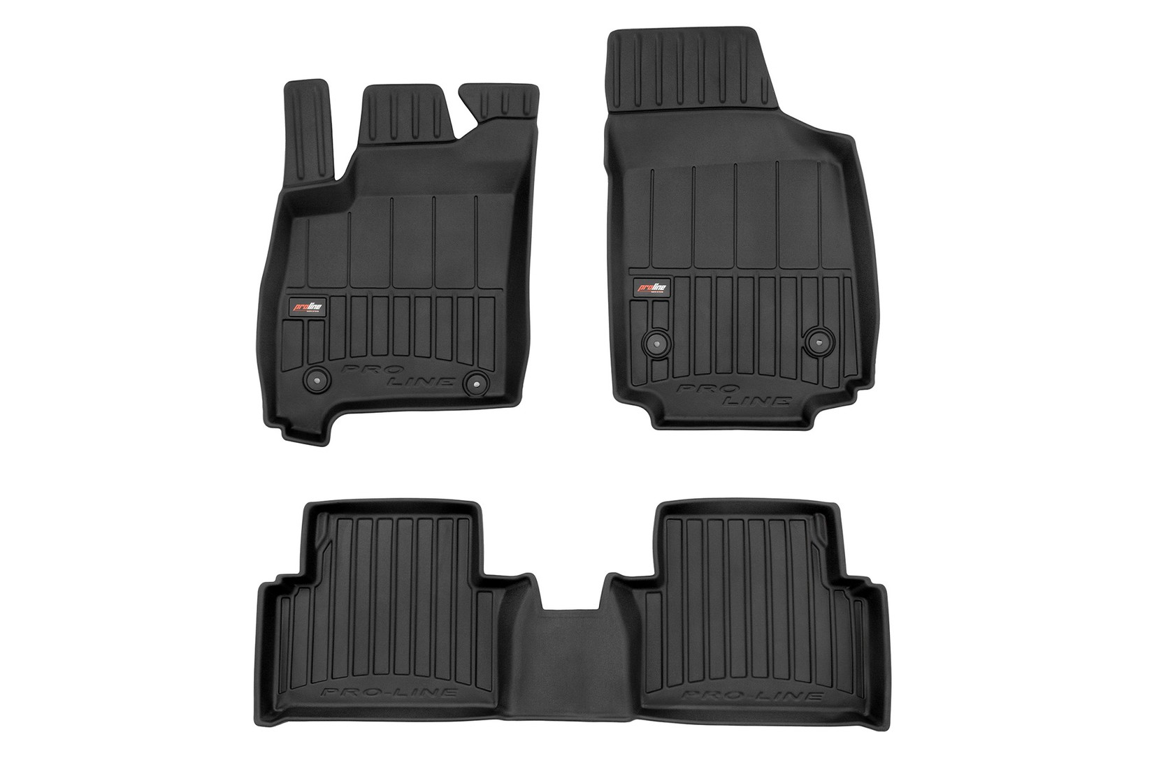 FROGUM 3D Гумени патосници за Opel Meriva A 2003-2010 3 дела црни