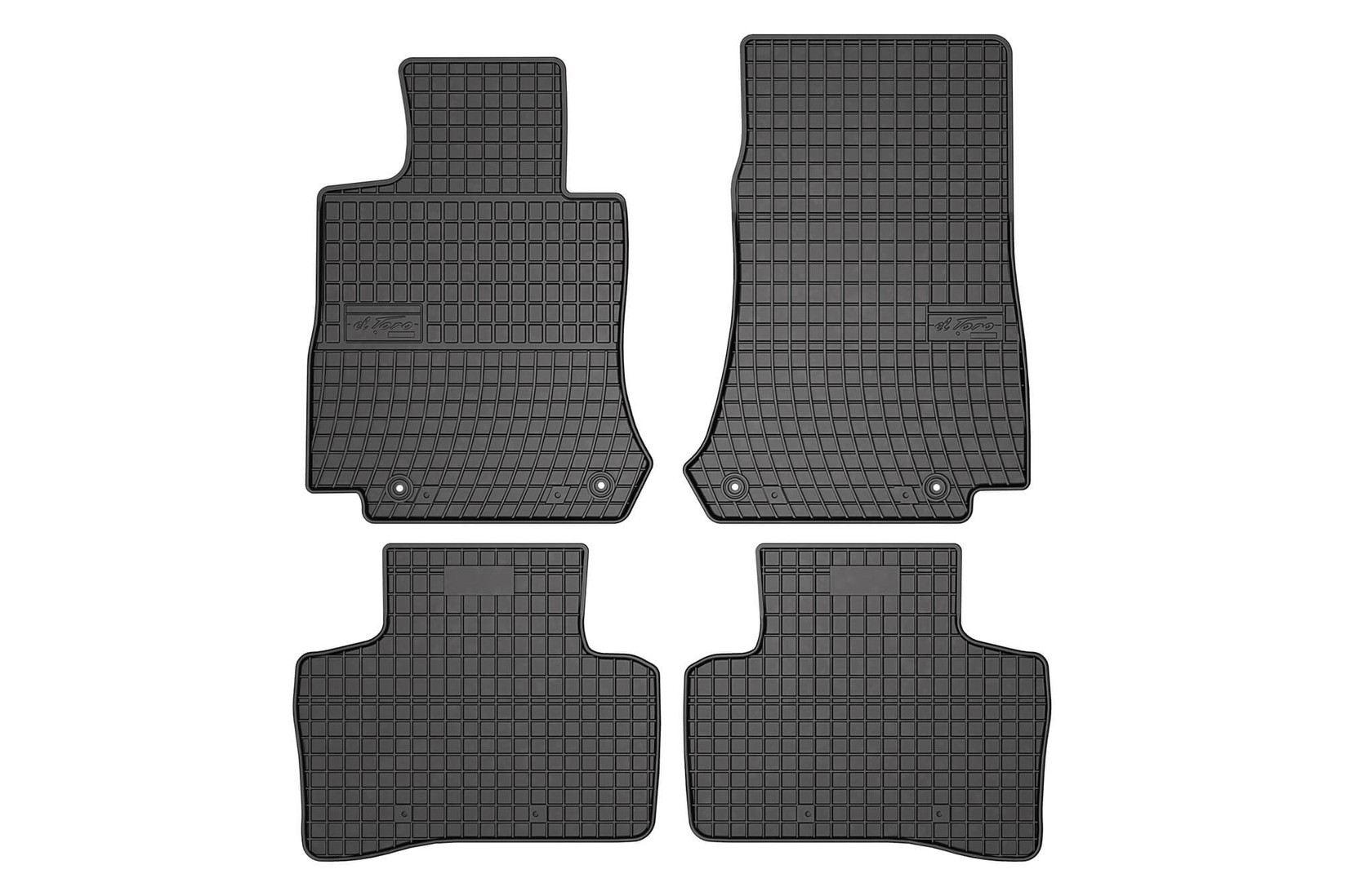 FROGUM Гумени патосници за Mercedes EQC по 2019 година 4 дела црни