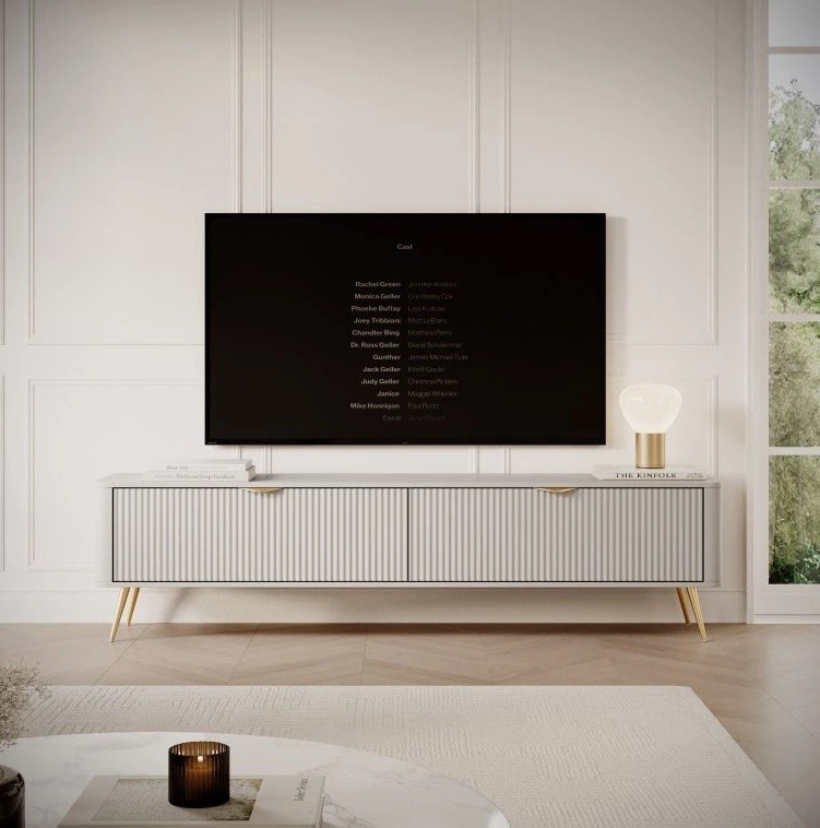 МЕБЕЛ ВИ Тв комода ланте 200 крем