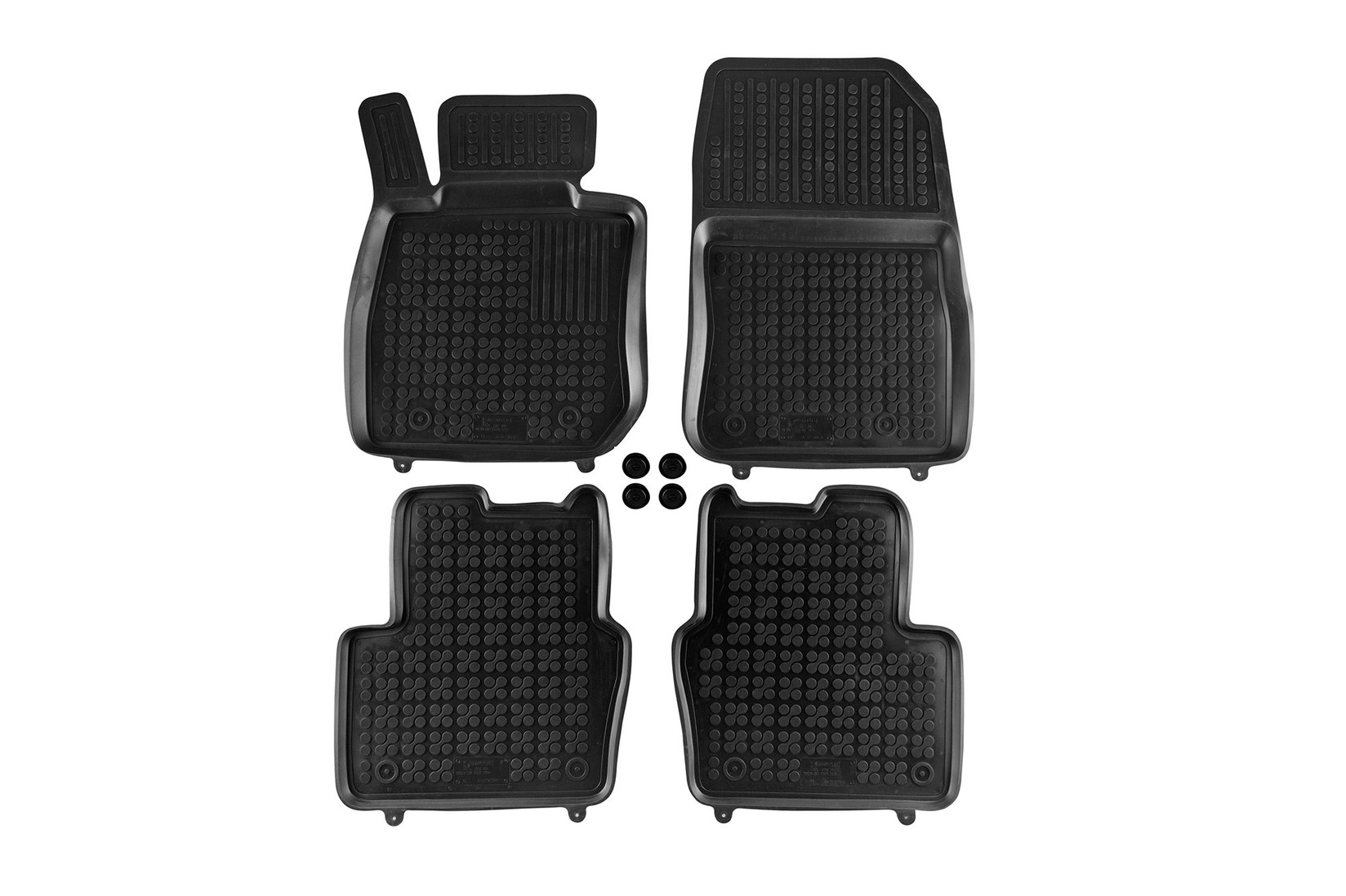 REZAW-PLAST Гумени патосници за Mazda CX-3 по 2015 година 4 дела црни