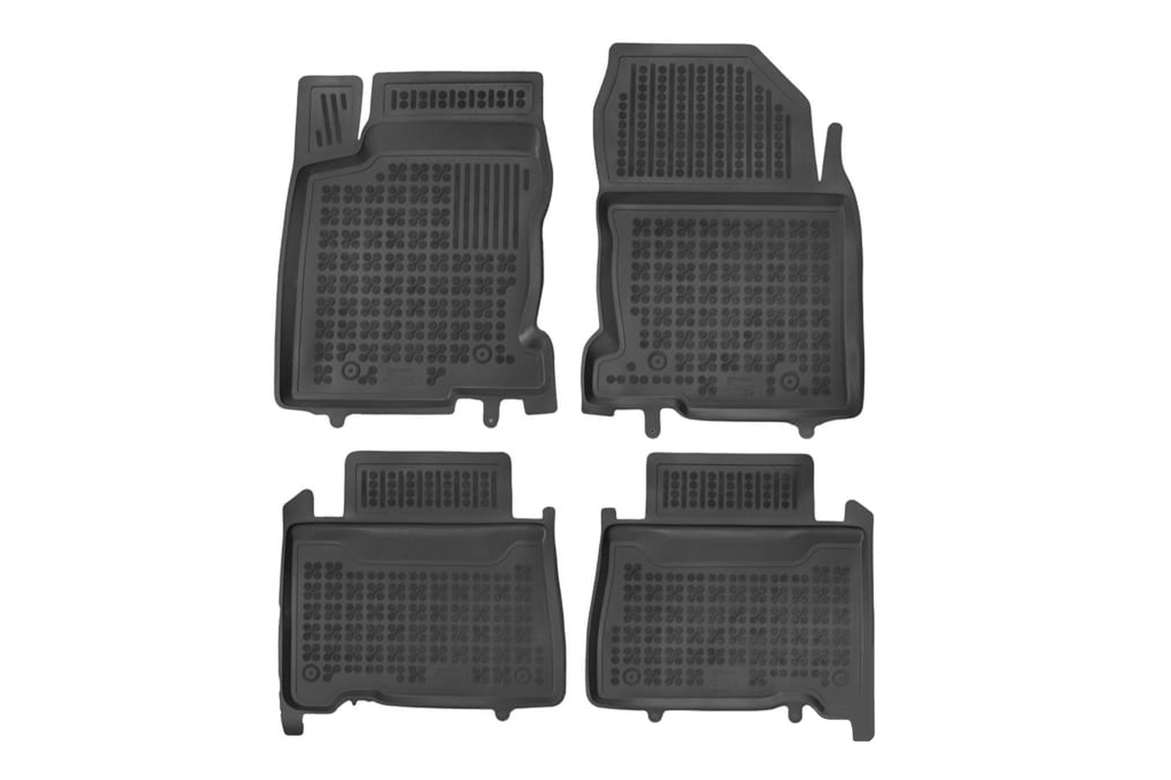 REZAW-PLAST Гумени патосници за Lexus NX 2014-2021 4 дела црни