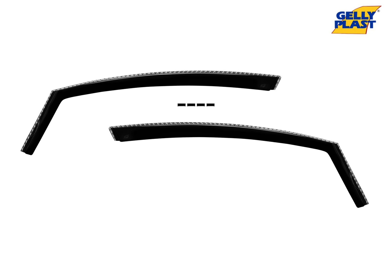 GELLYPLAST Предни ветробрани Gelly Plast за Peugeot 3008 2008-2016, црни 2 бројки