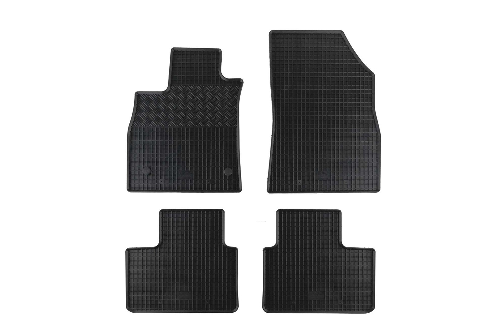 RIGUM Гумени патосници за Renault Talisman по 2016 година 4 дела црни