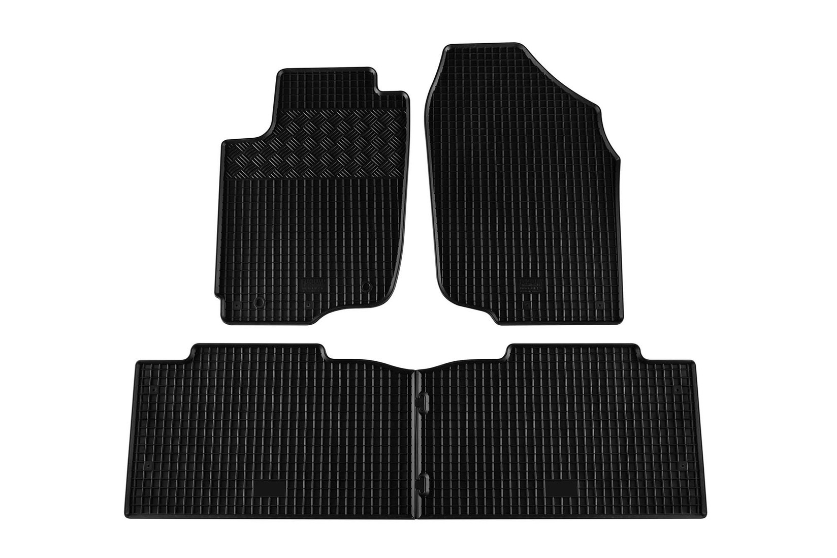 RIGUM Гумени патосници за Toyota Rav4 2013-2018 4 дела црни