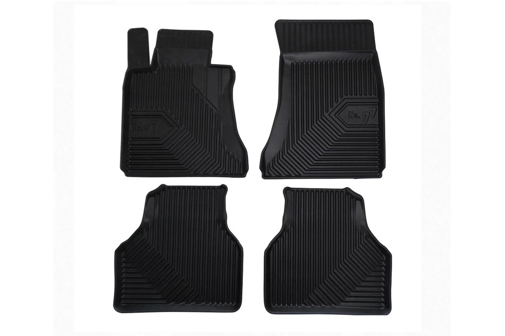 FROGUM 2.5D Гумени патосници модел 77 за BMW серија 7 Е66 2001-2008 4 дела црни