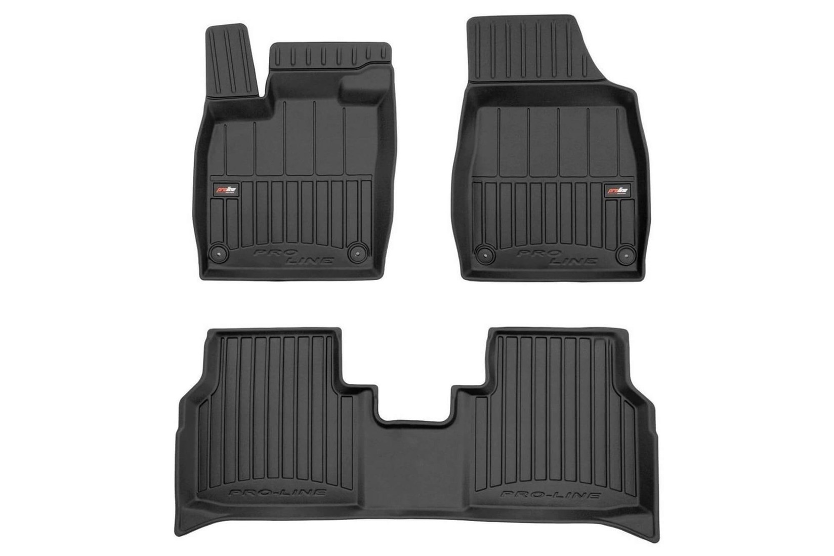 FROGUM 3D Гумени патосници за Audi Q4 E-tron Volkswagen ID.4 Skoda Enyaq IV по 2020 година 4 дела црни