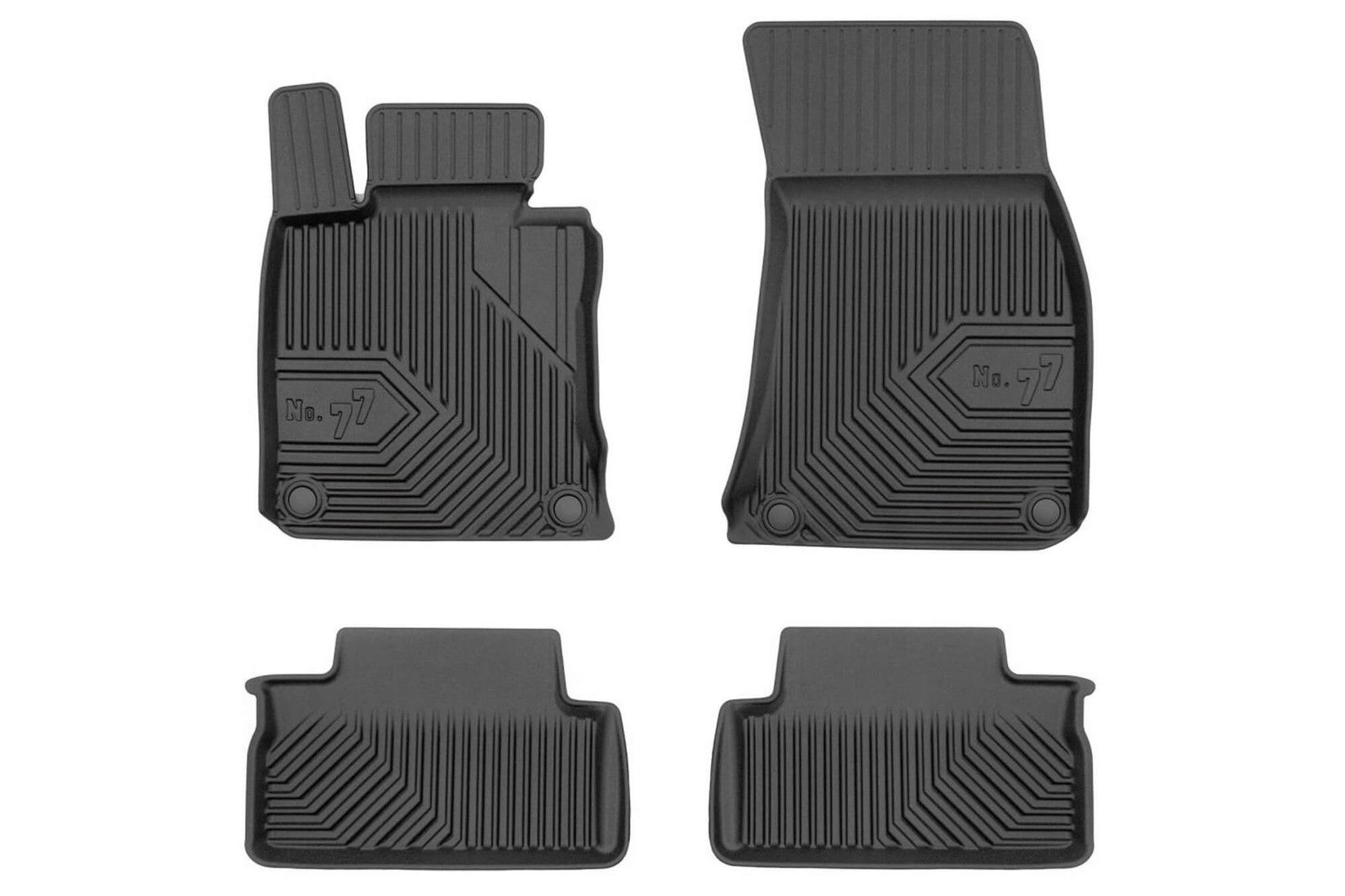 FROGUM 2.5D Гумени патосници модел 77 за BMW 4 F32 2013-2020 4 дела црни