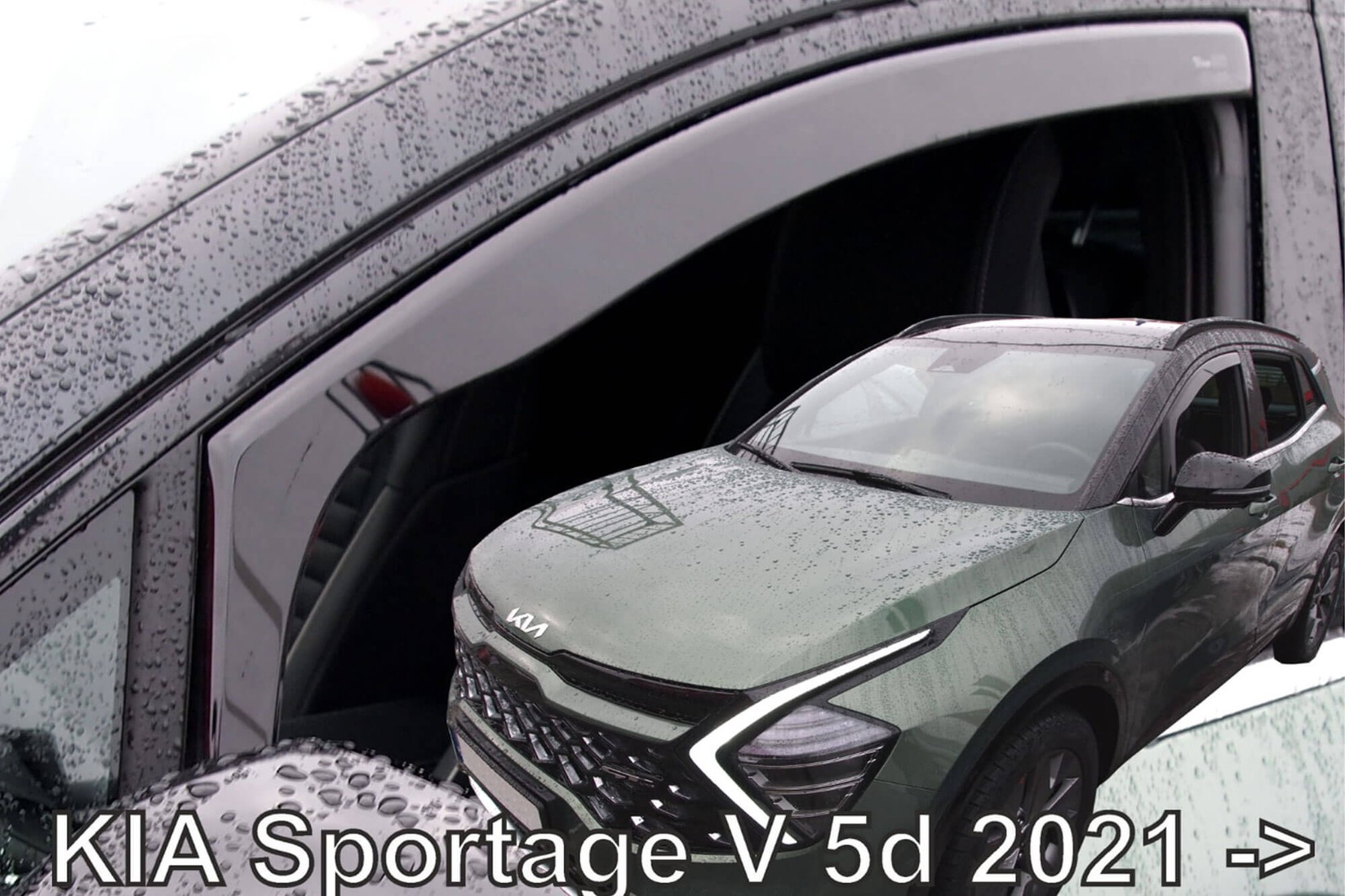 HEKO Комплет ветробрани Heko за Dacia Sandero/Stepway 5 врати 2008-2012