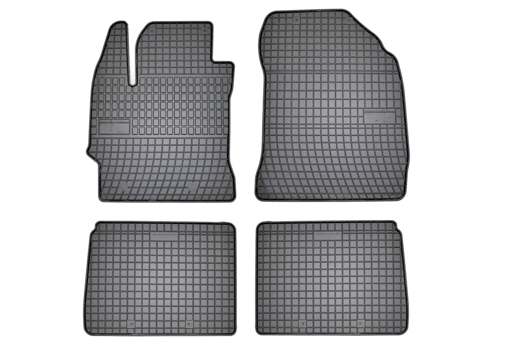 FROGUM Гумени патосници за Toyota Prius SW50 по 2015 година 4 дела црни