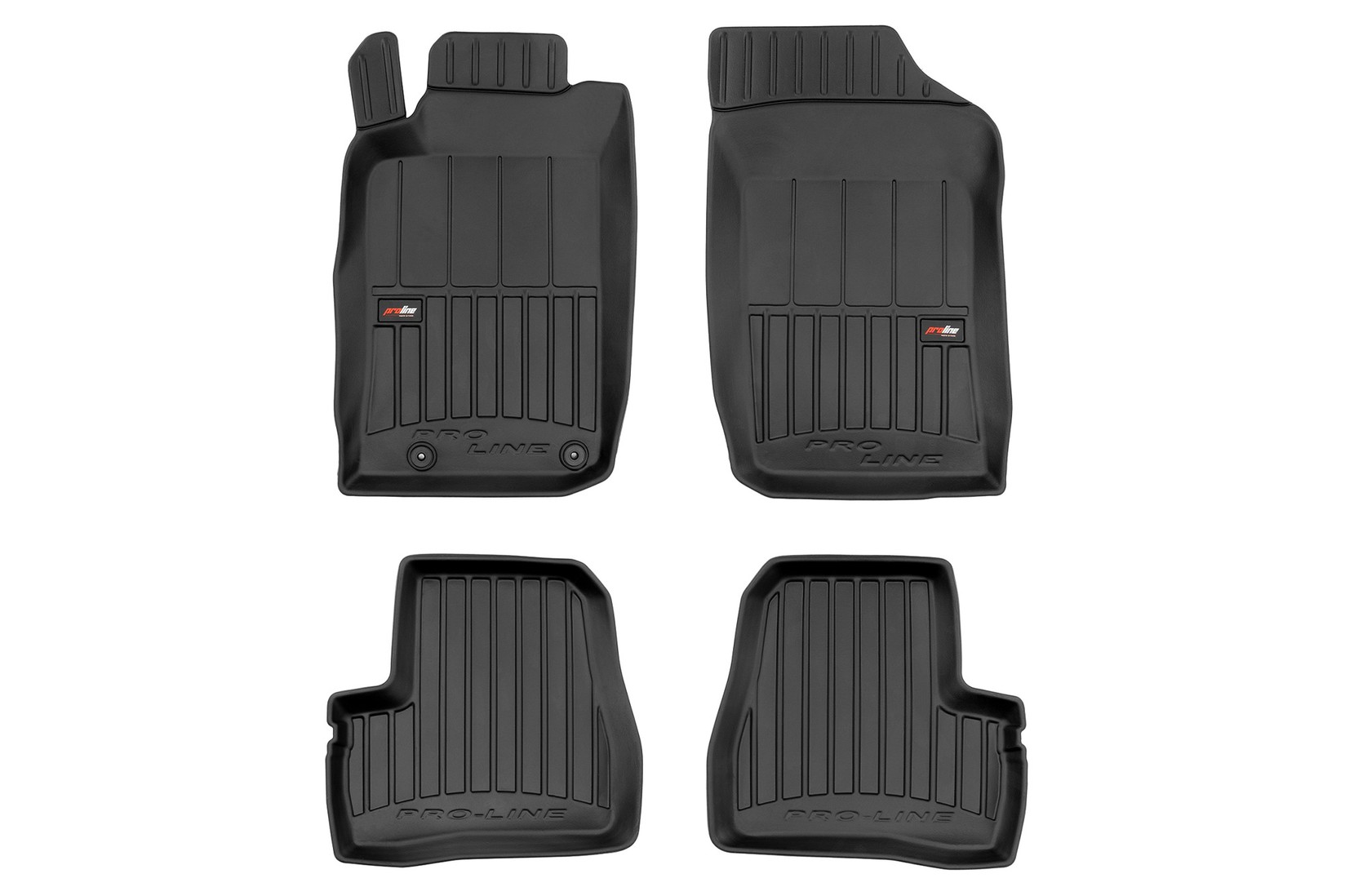 FROGUM 3D Гумени патосници за Peugeot 206 1998-2012 4 дела црни