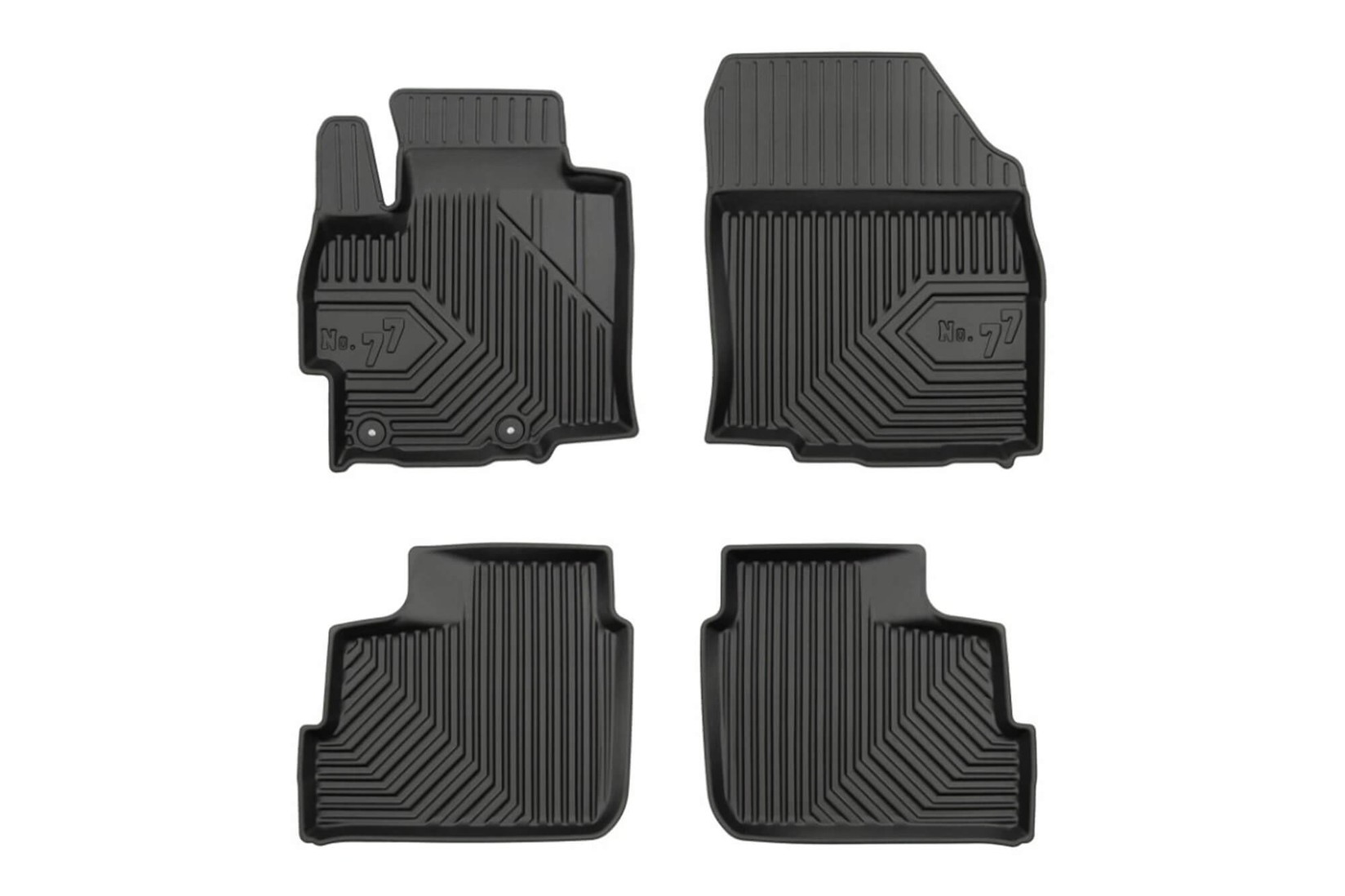 FROGUM 2.5D Гумени патосници модел 77 за Mitsubishi Space Star по 2013 година 4 дела црни