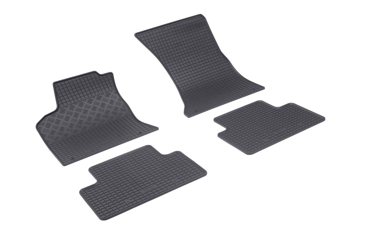 RIGUM Гумени патосници за Porsche Macan по 2014 година 4 дела црни