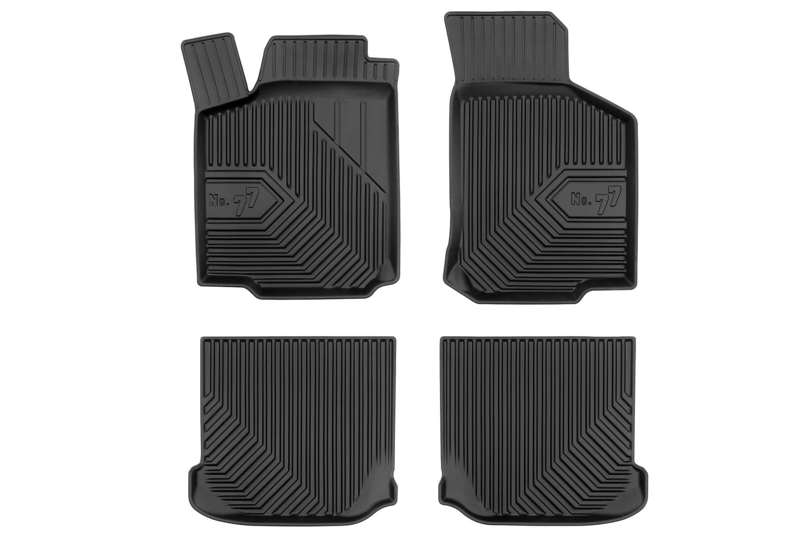 FROGUM 2.5D Гумени патосници модел 77 за VW Golf 4 1997-2006 New Beetle 1998-2010 Skoda Octavia 1996-2010 Seat Leon Toledo 1995-2005 4 дела