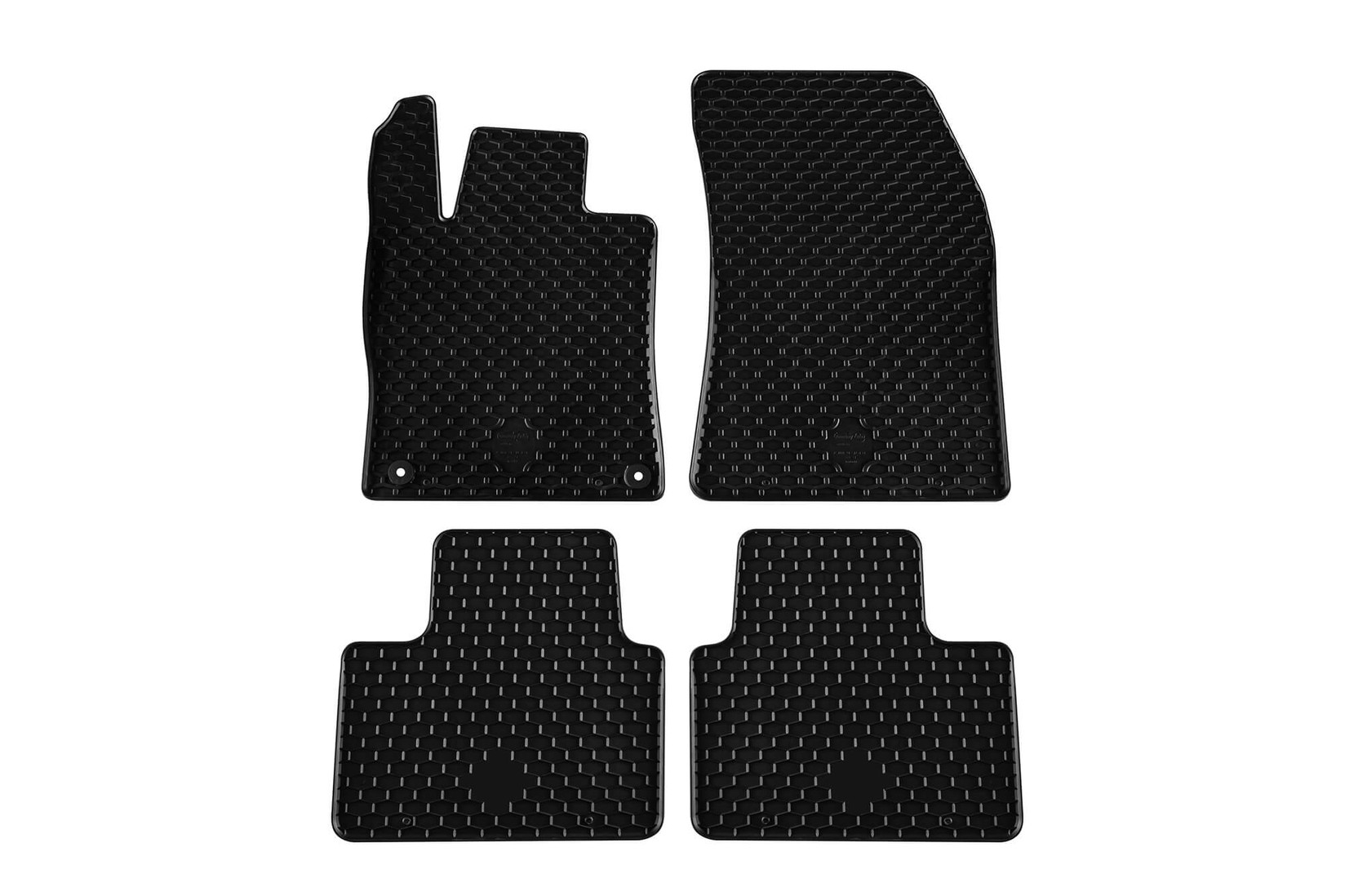 GUMARNY ZUBRI Гумени патосници за Peugeot 308 SW 308 Hybrid408 Hybrid по 2021 година Citroen C5X C5X Hybrid по 2022 година 4 дела црни