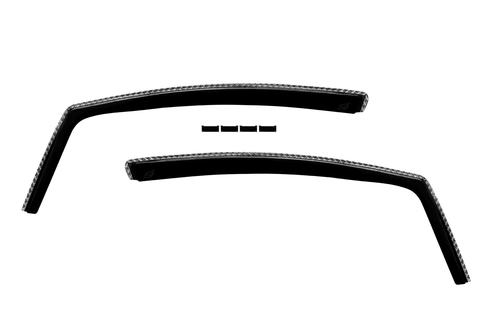 GELLYPLAST Предни ветробрани Gelly Plast за Honda Jazz 2013-2020 со 5 врати, црни 2 бројки