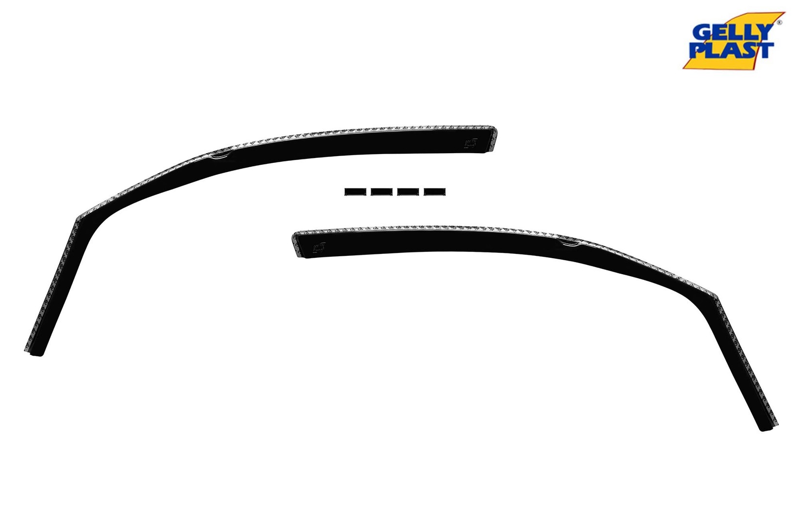 GELLYPLAST Предни ветробрани Gelly Plast за Subaru Forester 2012-2018, црни 2 бројки