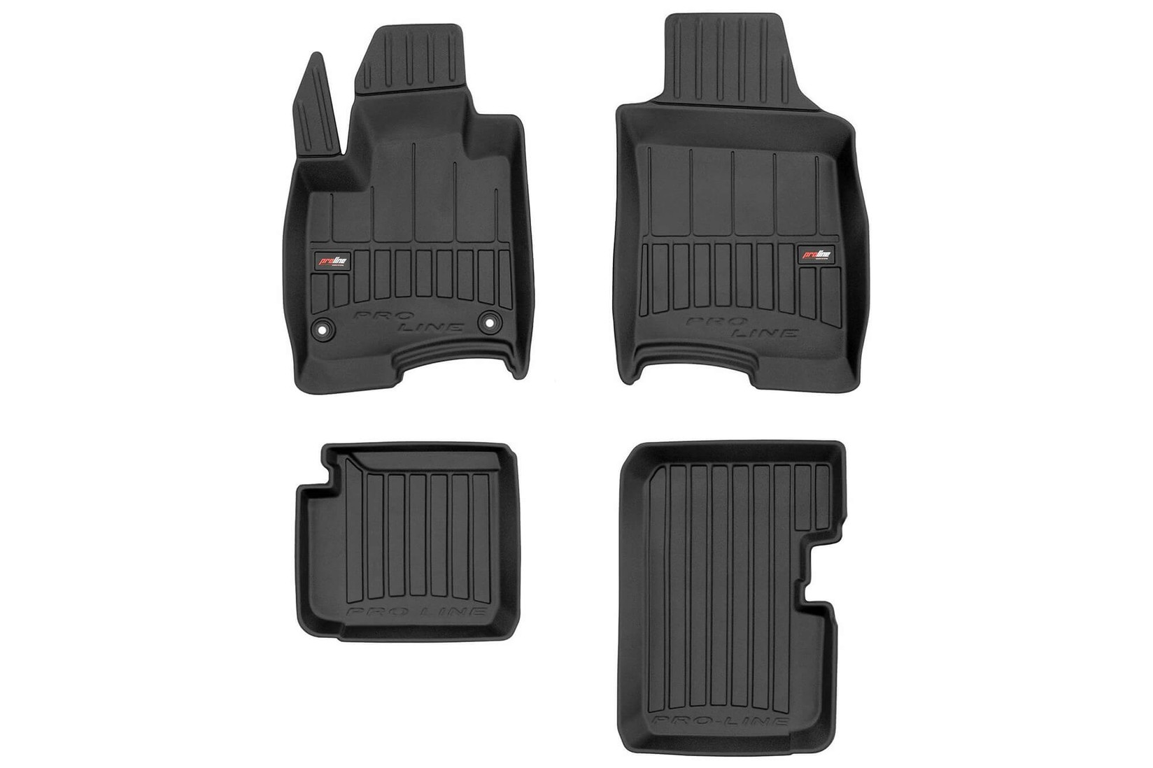 FROGUM 3D Гумени патосници за Fiat Panda III Hybrid по 2020 година 4 дела црни