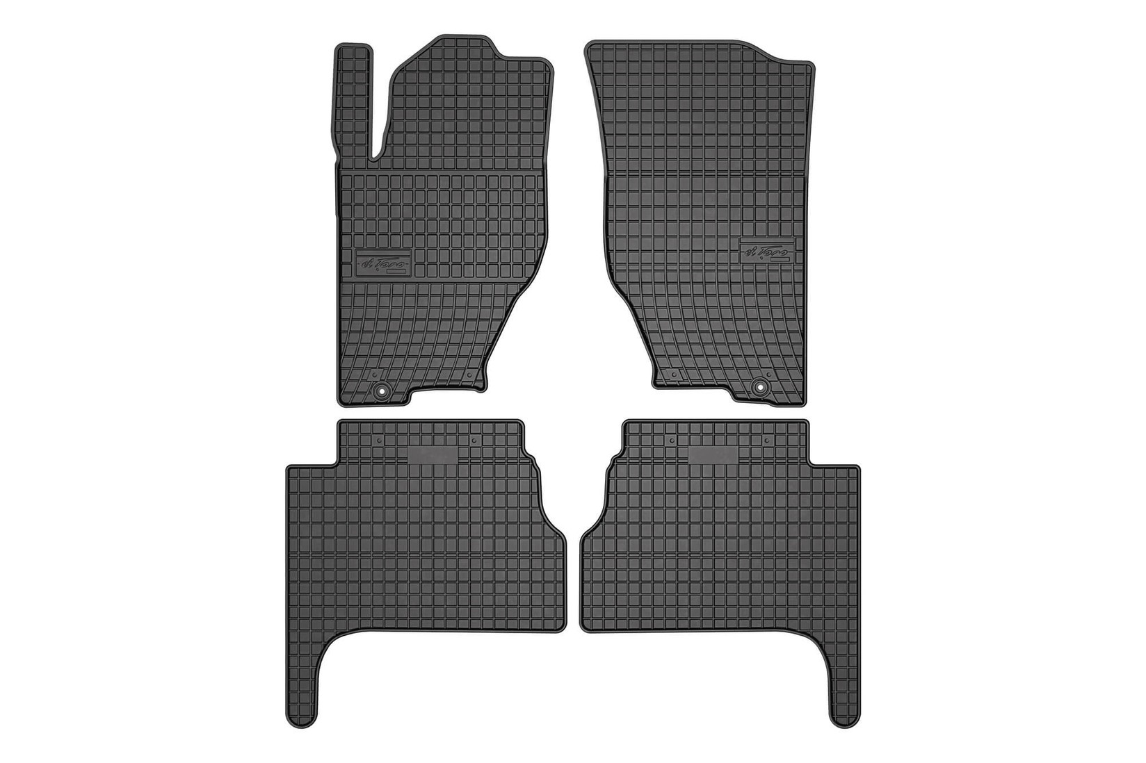 FROGUM Гумени патосници за Kia Sorento 2002-2009 4 дела црни