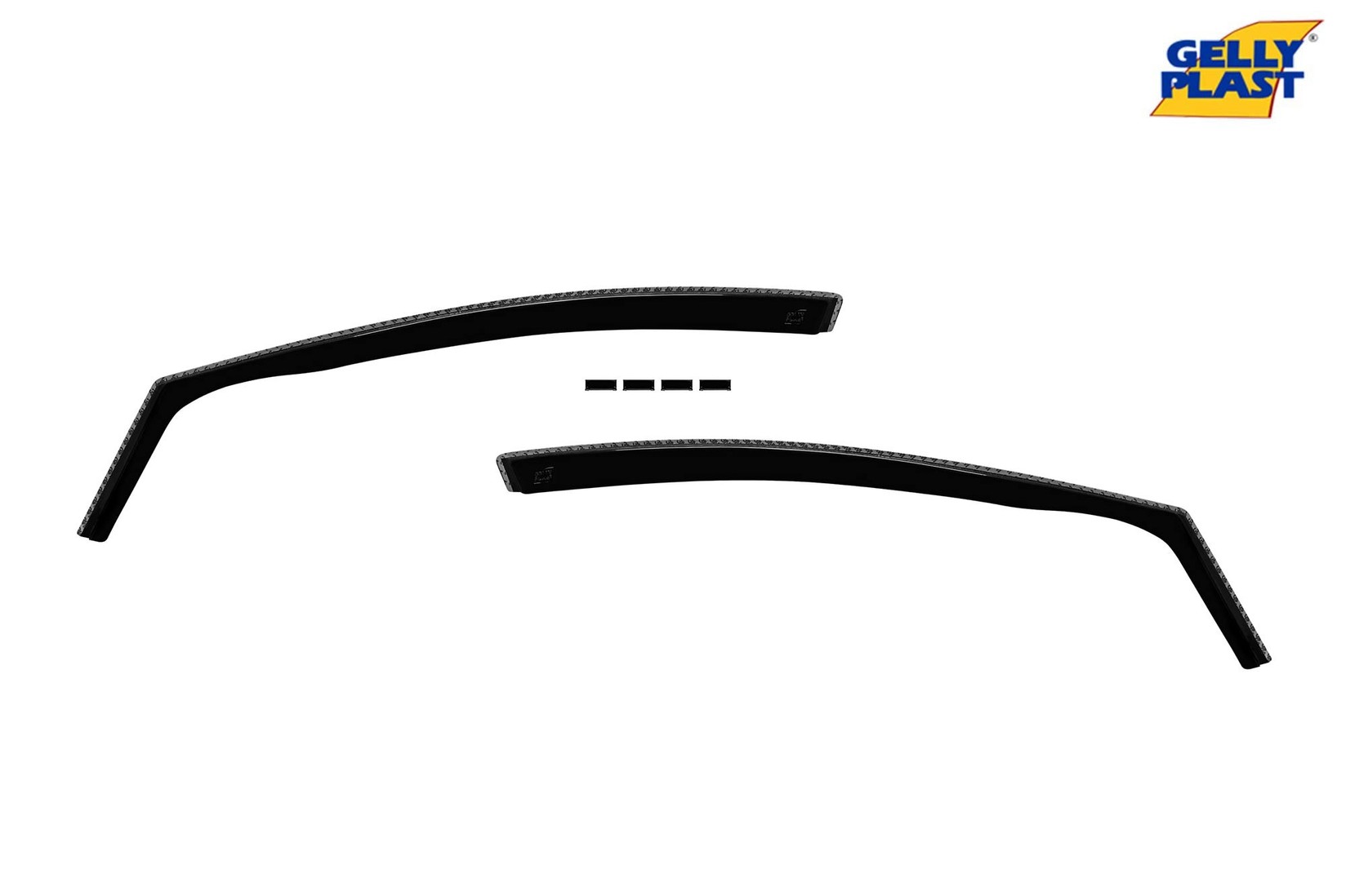 GELLYPLAST Предни ветробрани Gelly Plast за Kia Ceed хечбек 2012-2018, црни 2 бројки