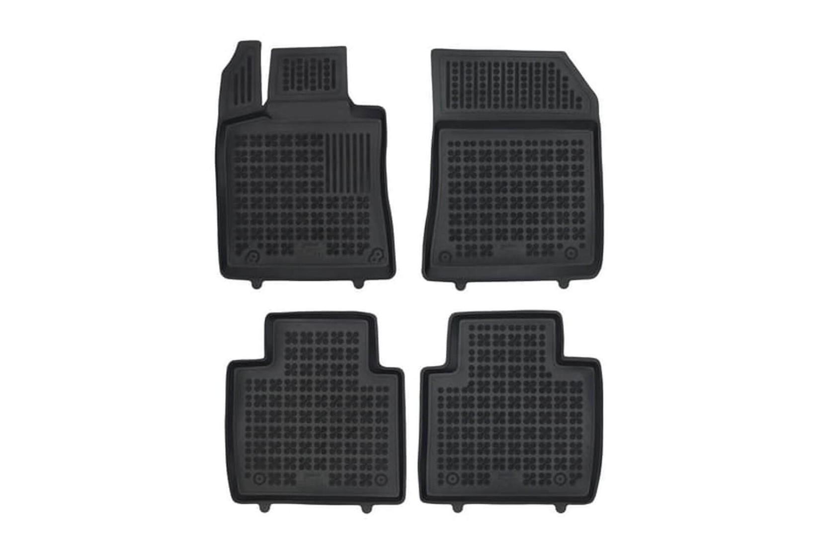 REZAW-PLAST Гумени патосници за Citroen DS9 E-tense PHEV DS9 E-tense 2x4 FWD по 2021 година 4 дела црни