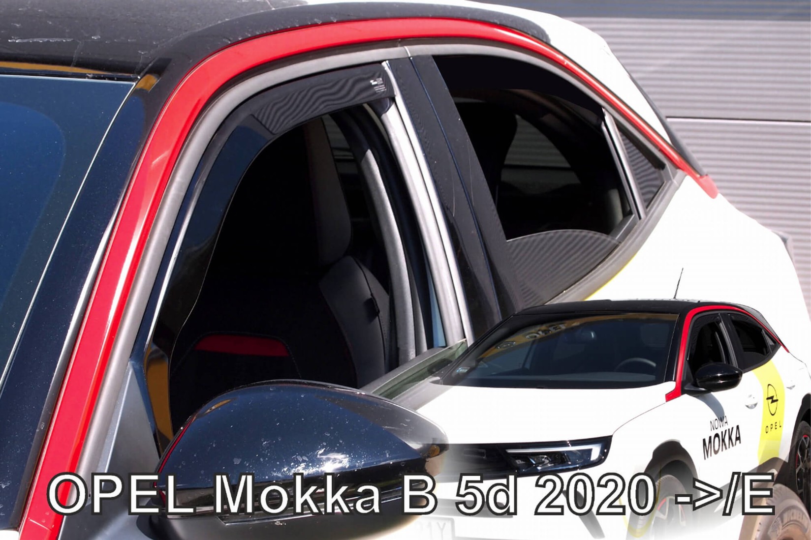 HEKO Предни ветробрани Heko за Opel Mokka B, Mokka-E по 2020 , затемнети, 2 бројки