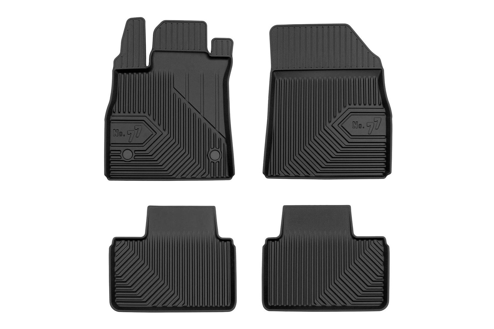 FROGUM 2.5D Гумени патосници модел 77 за Renault Talisman 2015-2020 4 дела црни