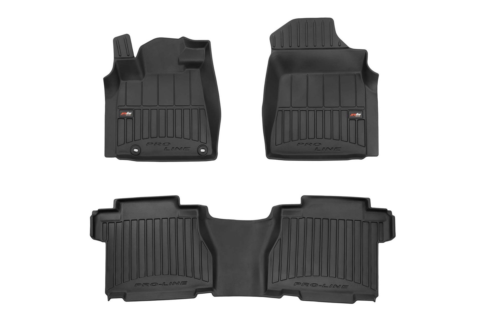 FROGUM 3D Гумени патосници за Toyota Tundra Crewmax 2010-2015 3 дела црни