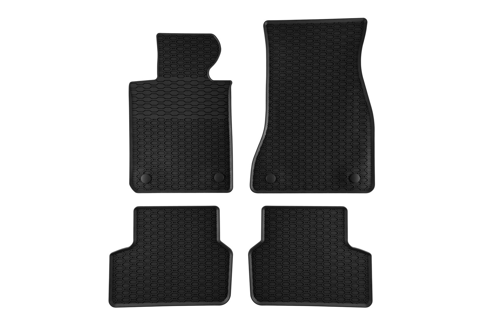 GEYER & HOSAJA Гумени патосници за BMW серија 5 G30 седан G31 караван по 2017 година 4 дела црни