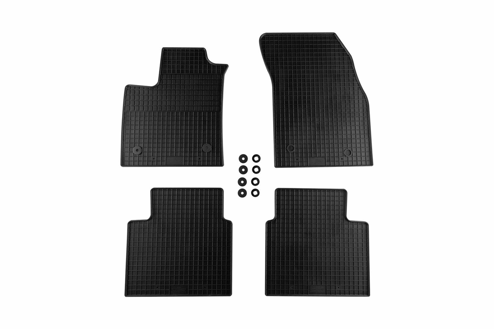 PETEX Гумени патосници за Ford Focus по 2018 година 4 дела црни B01E4