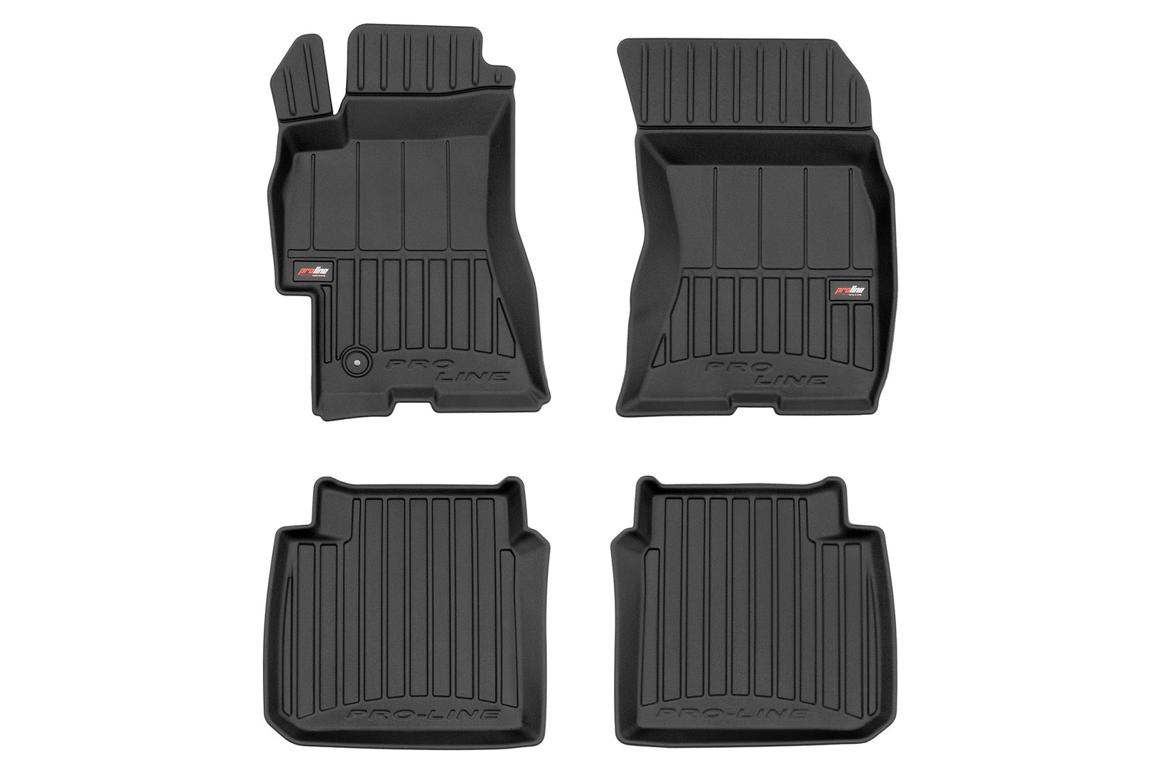 FROGUM 3D Гумени патосници за Subaru Legacy IV Outback III 2003-2009 4 дела црни