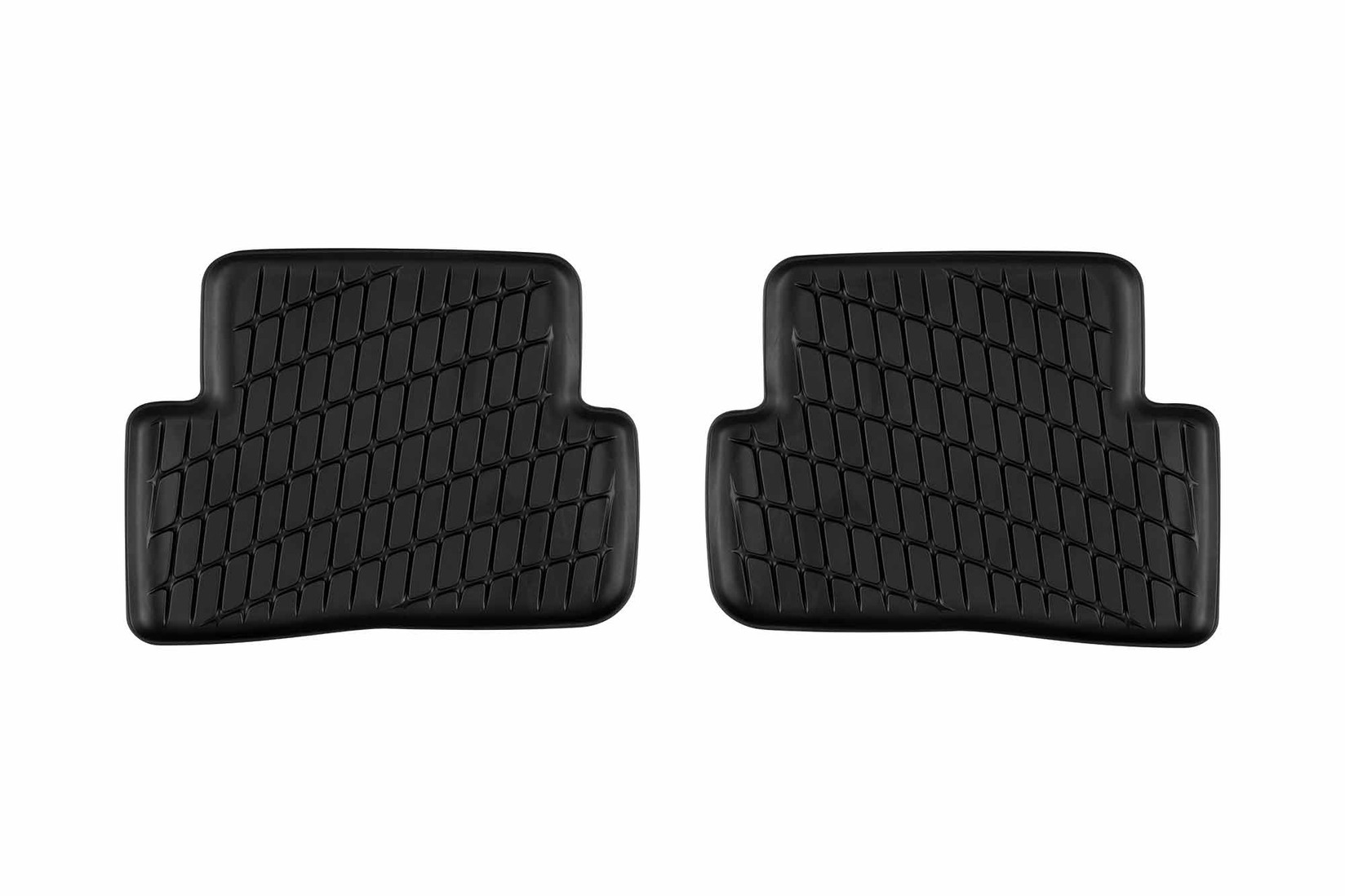 MERCEDES-BENZ Гумени патосници за Mercedes C класа W206 седан S206 караван задни 2 дела црни