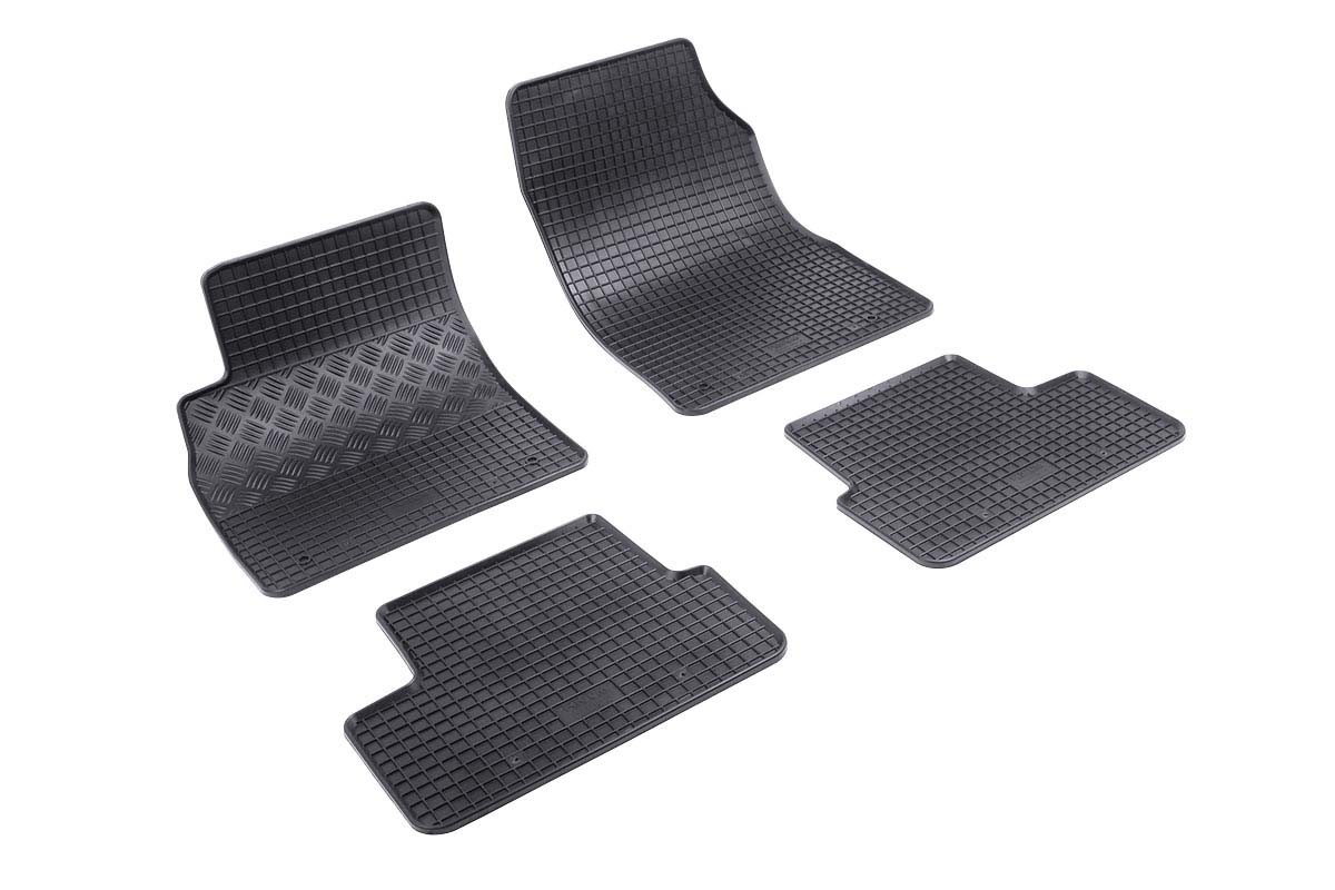 RIGUM Гумени патосници за Chevrolet Cruze по 2009 година 4 дела црни