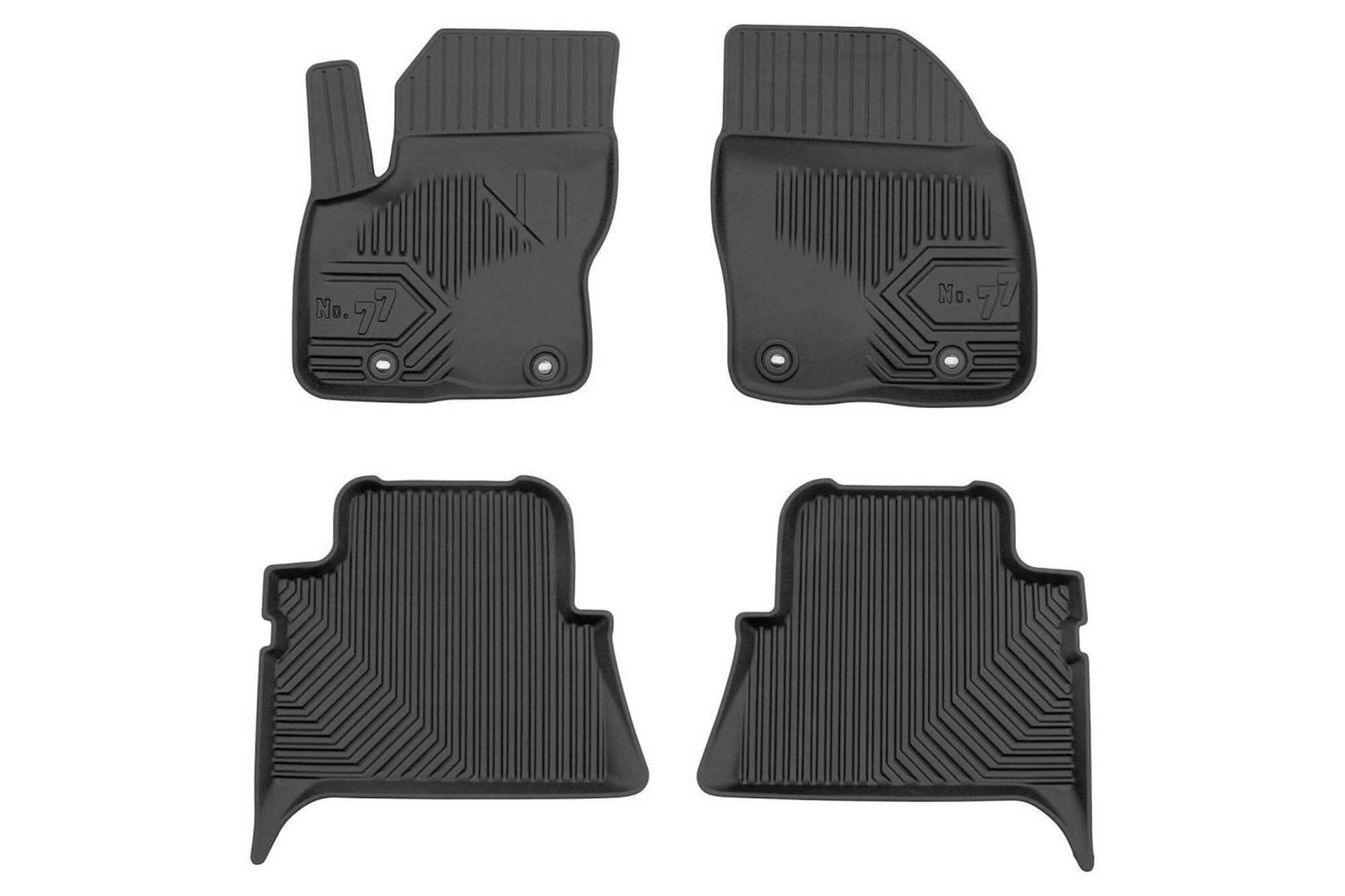 FROGUM 2.5D Гумени патосници модел 77 за Ford Kuga 2008-2013 4 дела црни