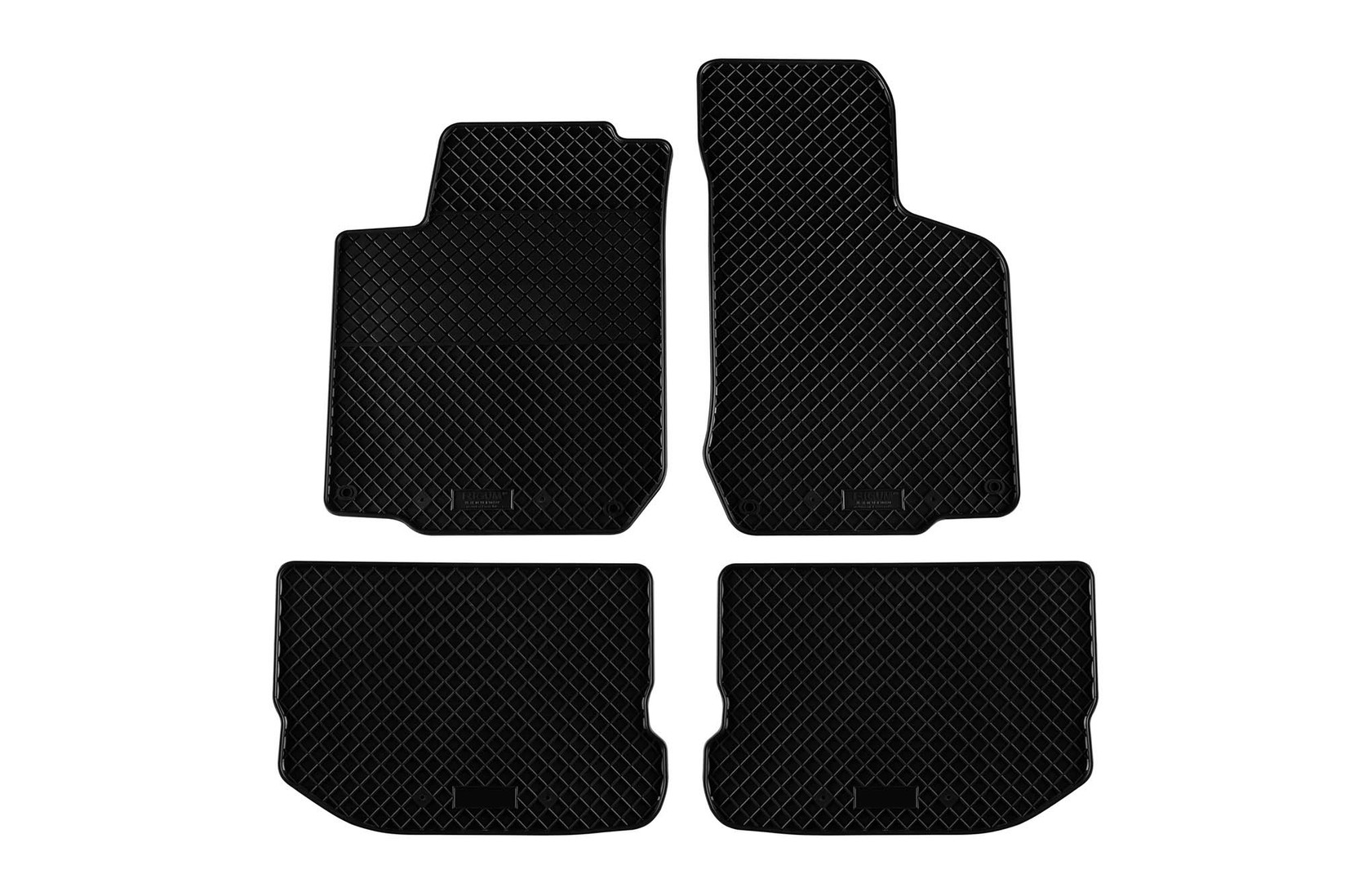 RIGUM Гумени патосници за Skoda Octavia 1997-2004 4 дела црни