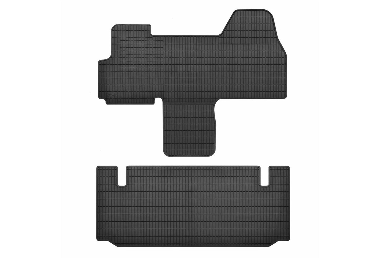 GEYER & HOSAJA Гумени патосници за Citroen Jumper II Peugeot Boxer Fiat Ducato III по 2006 година 2 дела црна