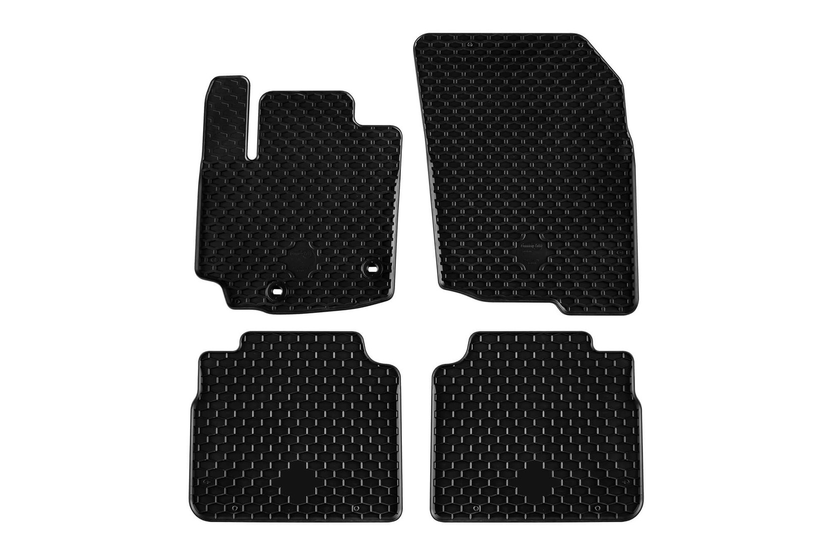 GUMARNY ZUBRI Гумени патосници за Suzuki S-cross S-cross Hybrid по 2022 година 4 дела црни