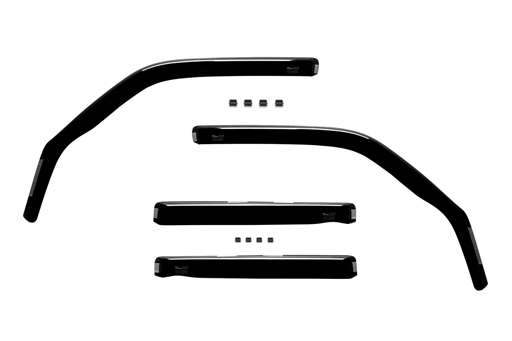 HEKO Комплет ветробрани Heko за Hyundai Terracan 5 врати 2001-2006 4 бр.