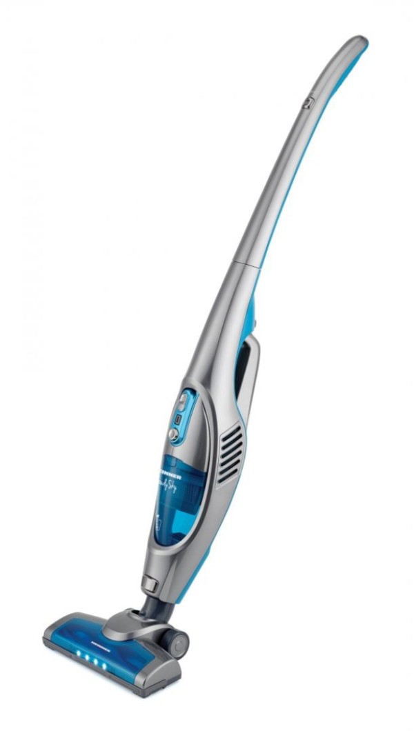 Правосмукалка HEINNER Stick 2 во 1 со сад HSVC-V21.6GRY, 110W, 0.5l, сиво-сина