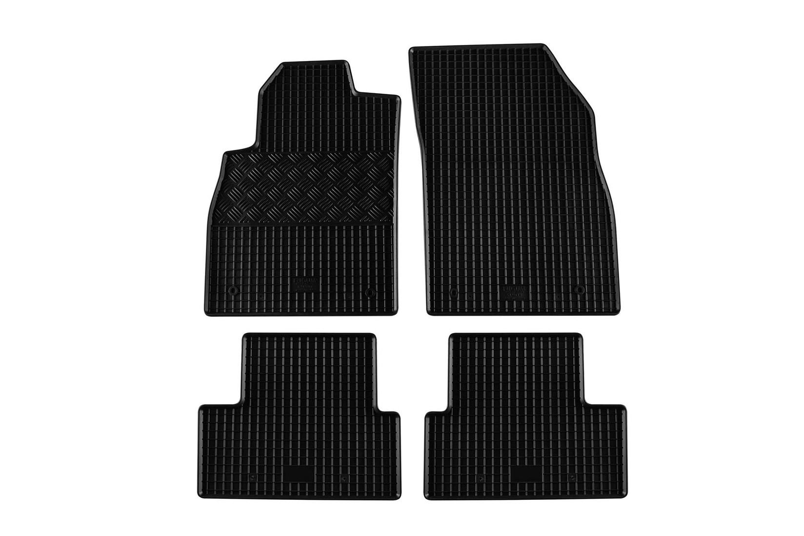 RIGUM Гумени патосници за Opel Astra J 2010-2015 4 дела црни