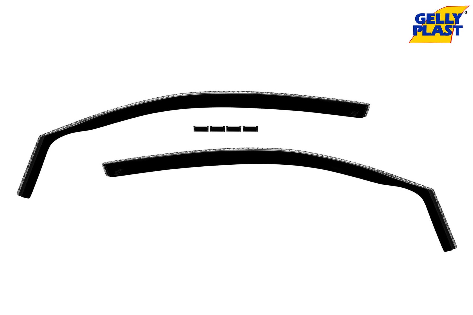GELLYPLAST Предни ветробрани Gelly Plast за VW Polo 2009-2017 со 3 врати, црни 2 бројки