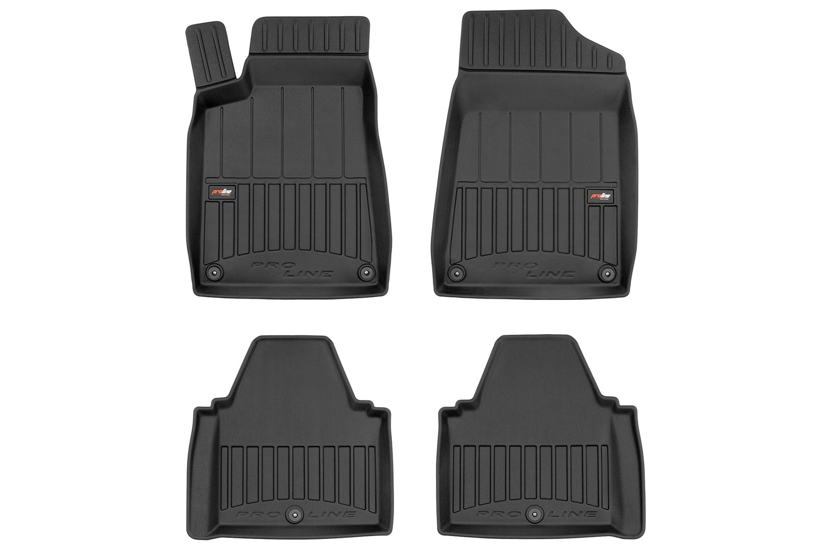 FROGUM 3D Гумени патосници за Peugeot 607 1999-2010 4 дела црни