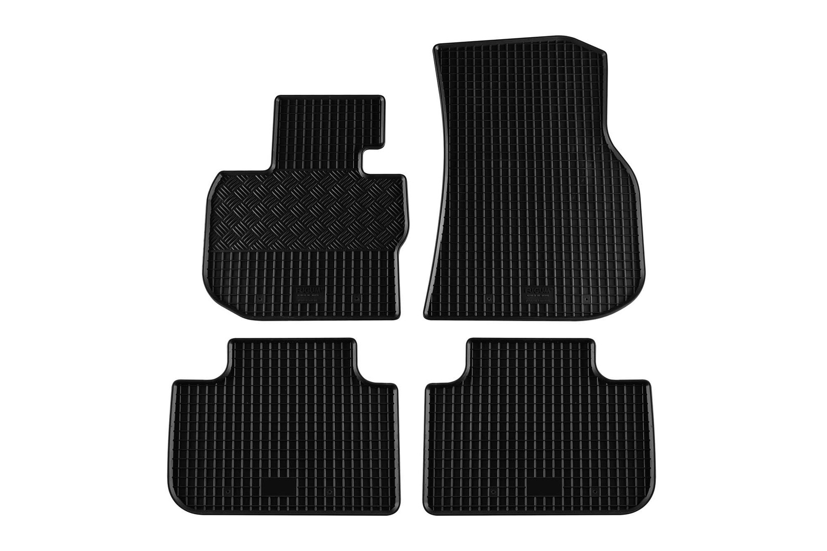 RIGUM Гумени патосници за BMW X4 G02 по 2018 година 4 дела црни