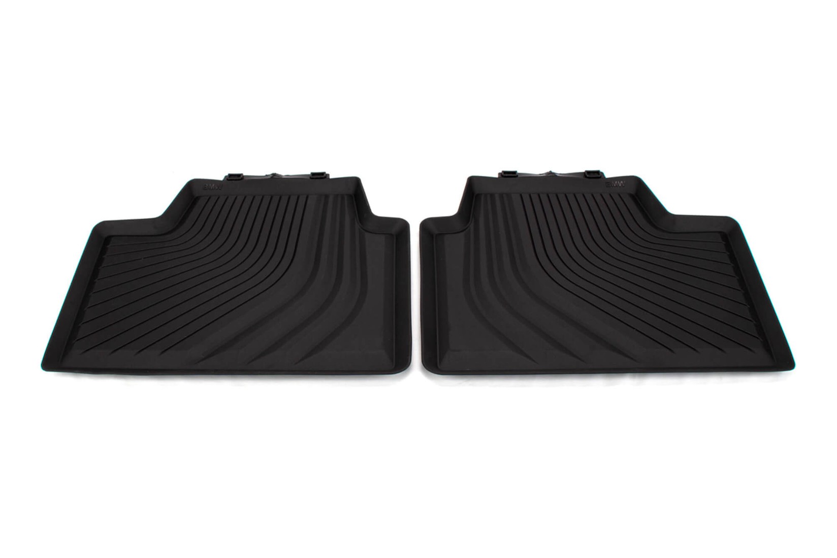 BMW Задни Гумени патосници за BMW серија 3 G20 G21 по 2019 година 2 дела црни