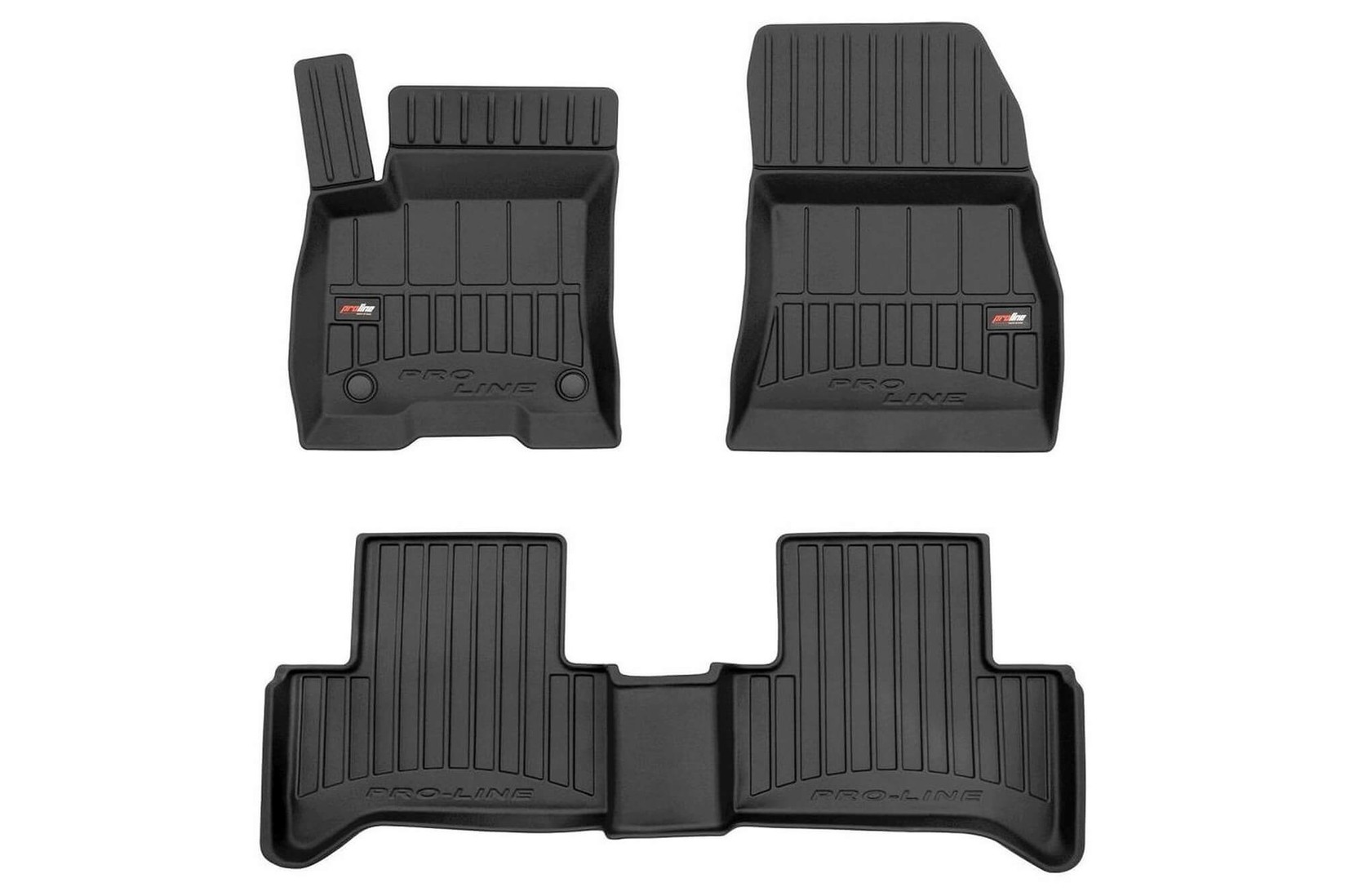 FROGUM 3D Гумени патосници за Mercedes EQA по 2021 година 3 дела црни