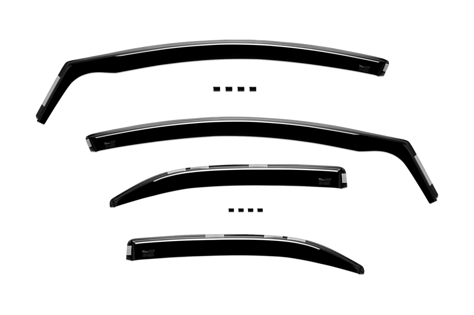 HEKO Комплет ветробрани Heko за Honda Civic 5 врати хечбек 2012-2016 4 бр.