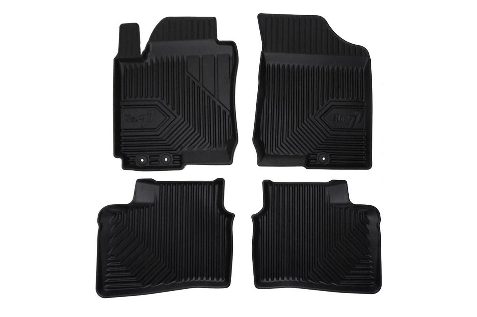 FROGUM 2.5D Гумени патосници модел 77 за Hyundai I30 караван 2007-2012 4 дела црни