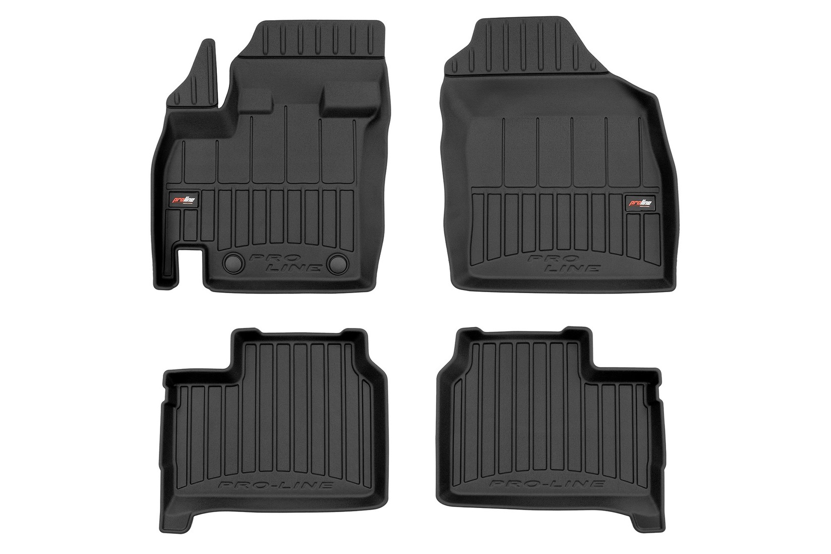 FROGUM 3D Гумени патосници за Suzuki Ignis III по 2016 година 4 дела црни