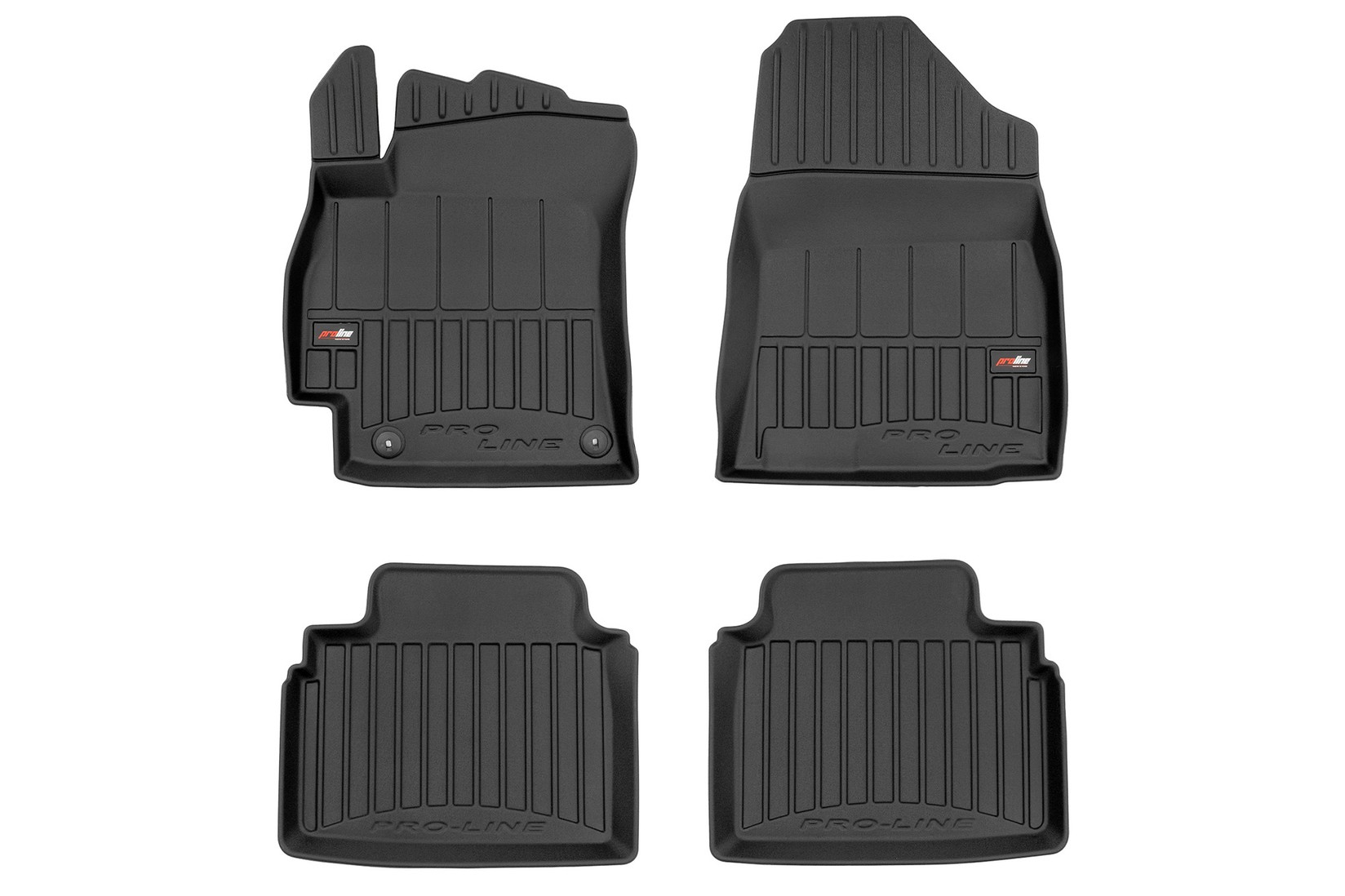 FROGUM 3D Гумени патосници за Hyundai Elantra VII по 2020 година 4 дела црни