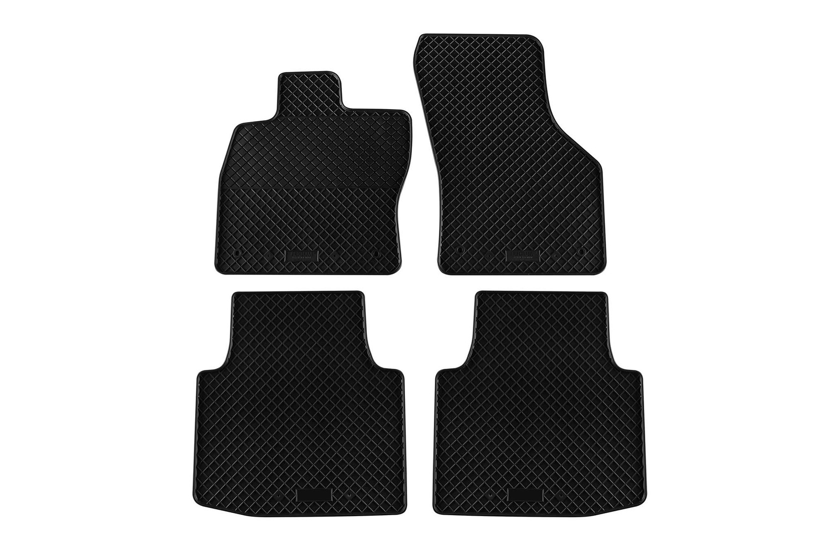 RIGUM Гумени патосници за Skoda Superb по 2015 година 4 дела црни