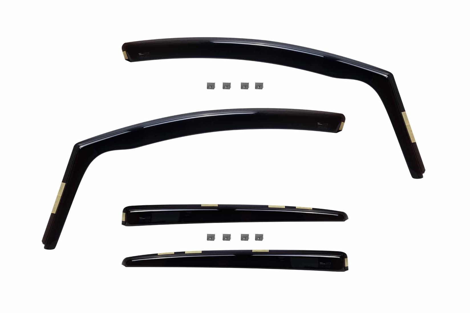 HEKO Комплет ветробрани Heko за Toyota Yaris 5 врати после 2011  4 бр.